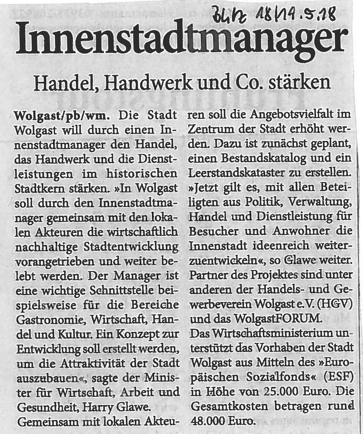 Presse 2018