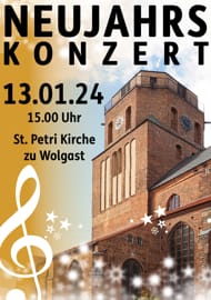 Plakat Neujahrskonzert