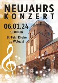 Plakat Neujahrskonzert